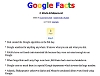 Google Facts - a cheeky look