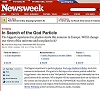 In Search of the God Particle: how will it change our view on religion and science?