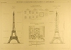 Blueprints of the Eiffel Tower