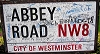 Abbey Road for sale, but not the crosswalk