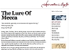 The Lure of Mecca - capturing the imagination of the West